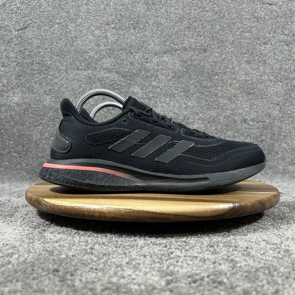 Adidas Supernova Boost FW8822 Women's Size 9 Black Running Sport Shoes Used